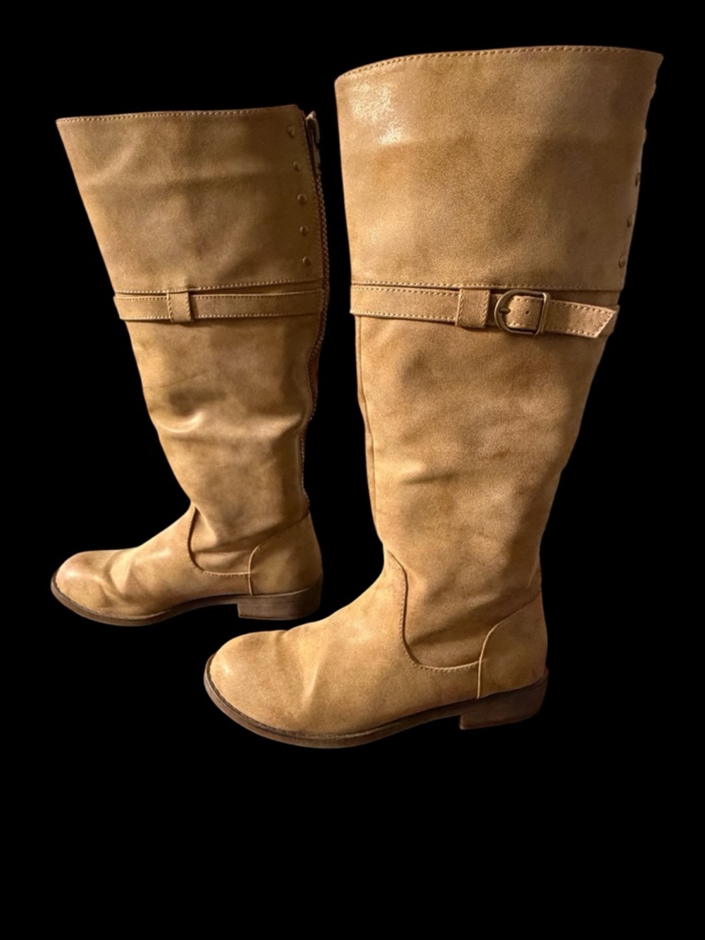 Madden Girl Riding Boots - Tan/Camel color, size 7.5, like New ❤️